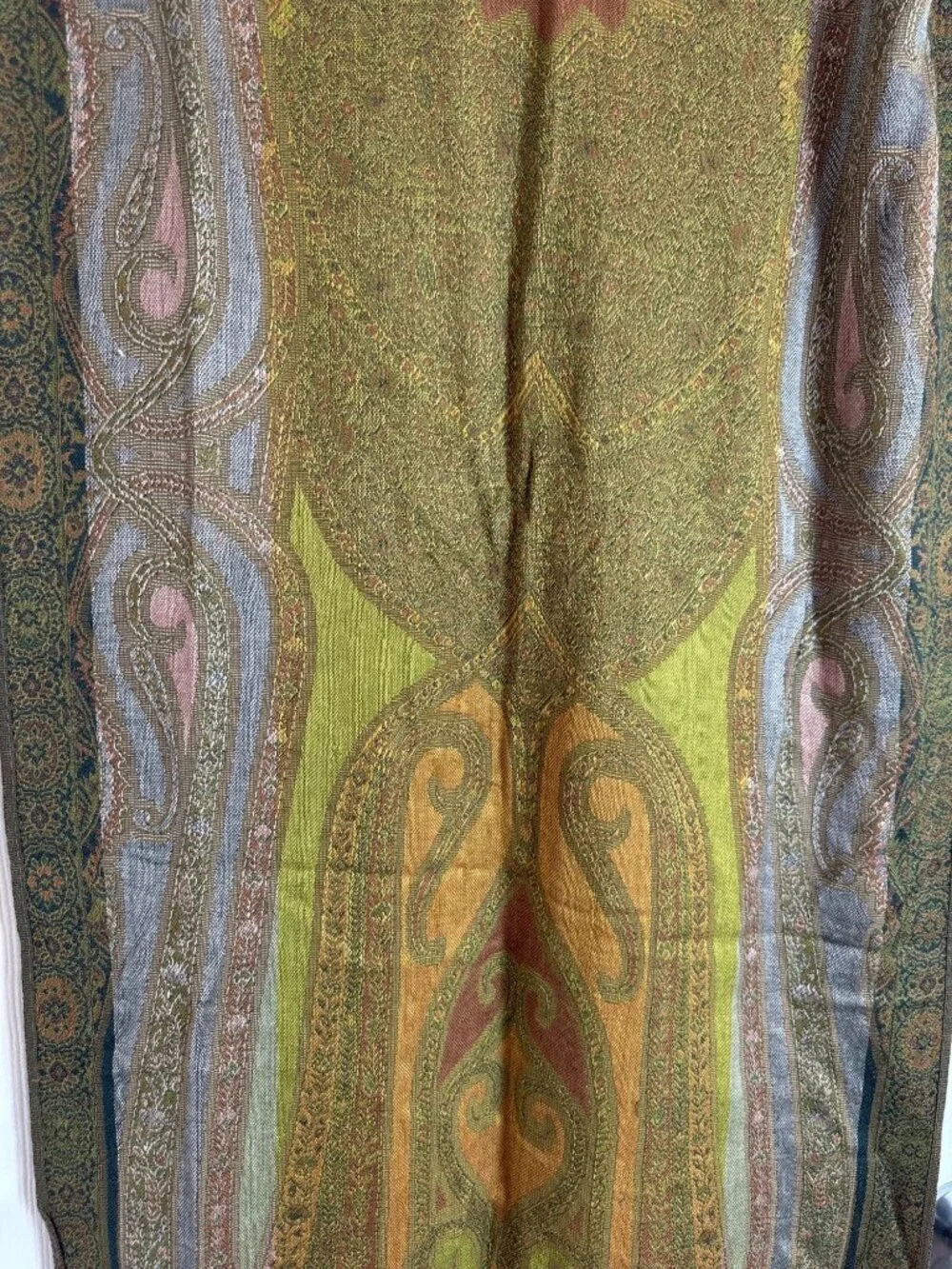 Exquisite Woven Rectangle Women's Fashion Scarf Fringe Fall Winter Multicolored